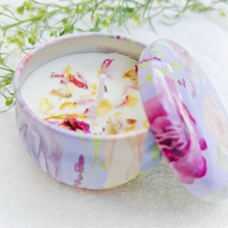 Scented Bliss Tin Candle